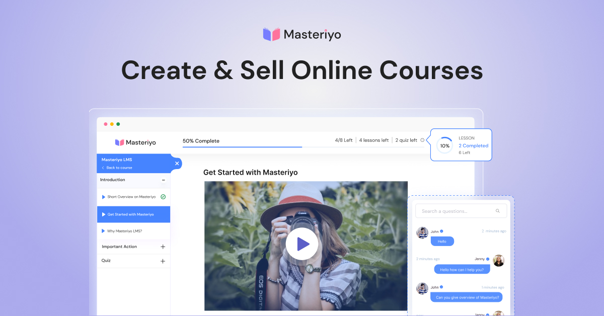 Masteriyo PRO v3.4.0 – LMS for WordPress