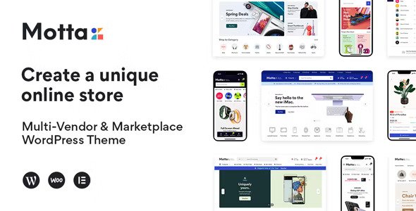 Motta v1.4.8 – WordPress 多供应商和市场主题