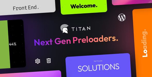 Titan Preloaders & Page Transitions WordPress Plugin v1.2.5