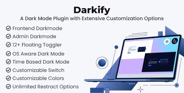 Darkify v1.4.0 – WordPress Dark Mode Plugin