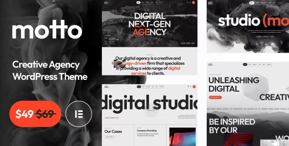 Motto v1.0.13 – Creative Agency & Startup WordPress Theme
