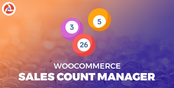 WooCommerce Sales Count Manager v1.0