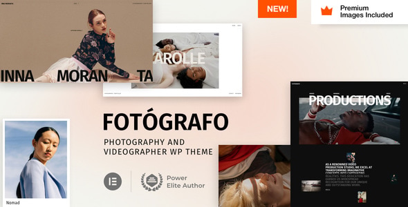 Fotógrafo v34 – Photography Videographer WordPress Theme