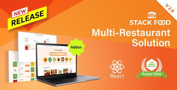 StackFood – React User Website v4.1