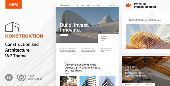 Konstruktion v41.0 – WordPress建筑主题