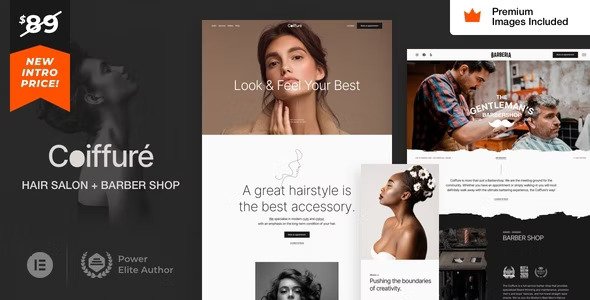 Coiffure v42.0 – 美发沙龙和理发店 WordPress 主题