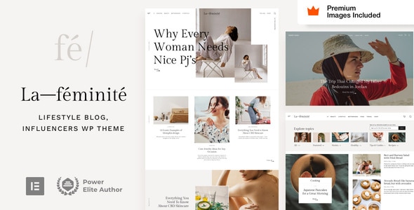 LaFeminite v48.0 – Personal Blog WordPress Theme