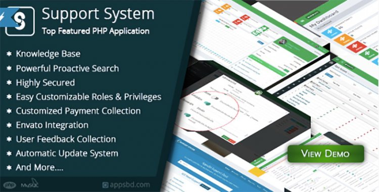 Best Support System v4.1.7（已汉化90%） – 实时网络聊天、客户工单帮助中心