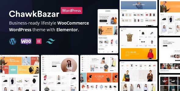 ChawkBazar v2.6.7 – Elementor 生活方式和时尚电子商务主题