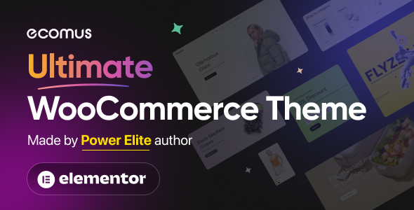 Ecomus v2.4.6 – Multipurpose WooCommerce Theme