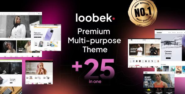 Loobek v1.5.5 – Elementor 多用途 WooCommerce 主题