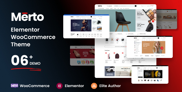 Merto v1.3.7 – 多用途 WooCommerce WordPress 主题