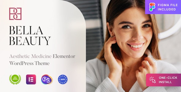 Bella Beauty v1.1.1 – 美容医疗诊所 WordPress 主题