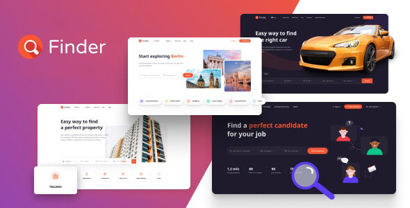 Finder v1.0.10 – 多用途目录和列表 WordPress 主题