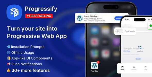 Progressify v1.7.0 – Progressive Web App (PWA) for WordPress