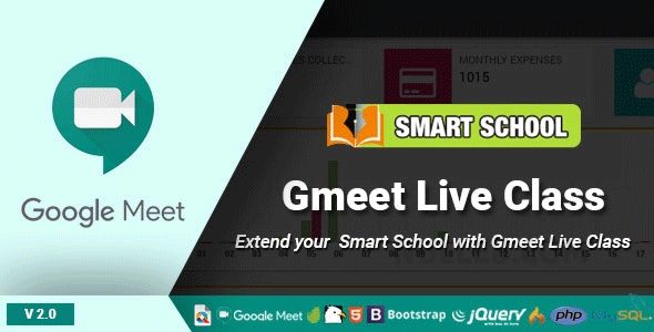 Smart School Gmeet Live Class v4.0
