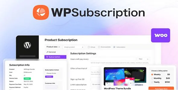 WPSubscription Pro v2.5.0
