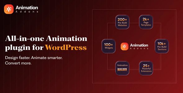 Animation Addons Pro v4.4.0 – Animation Plugin for WordPress
