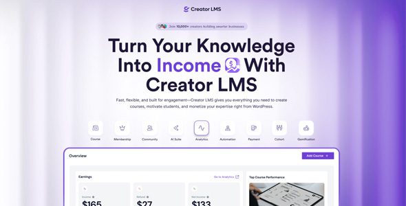 Creator LMS Pro v1.1.10