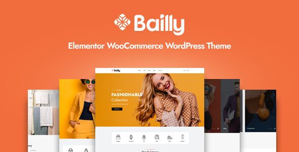 Bailly v1.4.5 – Elementor WooCommerce WordPress Theme