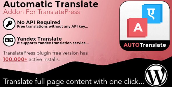 AI Translation for TranslatePress Pro v2.1.0