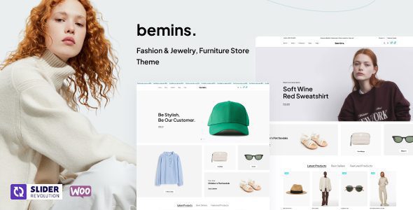 Bemins v1.2.4 – 时尚珠宝、家具店 WordPress 主题