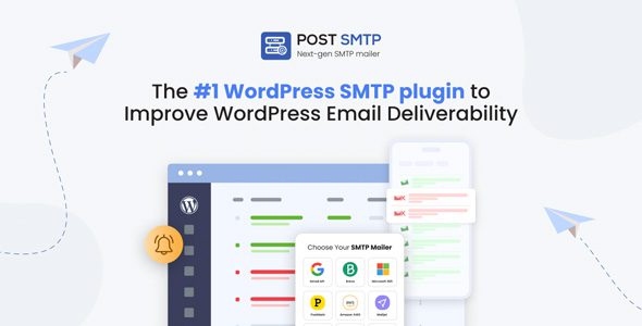 Post SMTP Pro v1.5.5 – WordPress 电子邮件 SMTP 插件