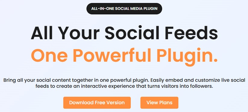 SocialFeeds Pro v1.0.9 – All Your Social Feeds One Powerful Plugin